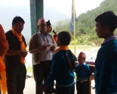 Scholarship distribution